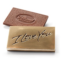 I Love You Gourmet Milk Choc Bar